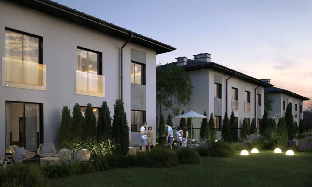 Wizualizacja - Zielony Borków