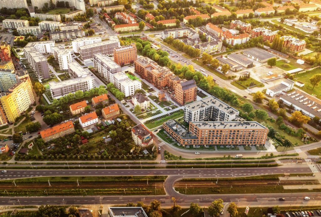 Wizualizacja - Nowe Miasto Różanka