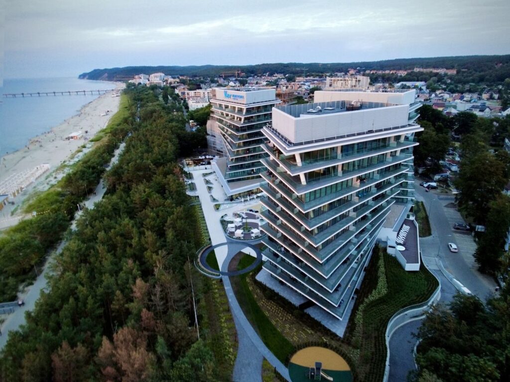 Wizualizacja - Wave Apartments