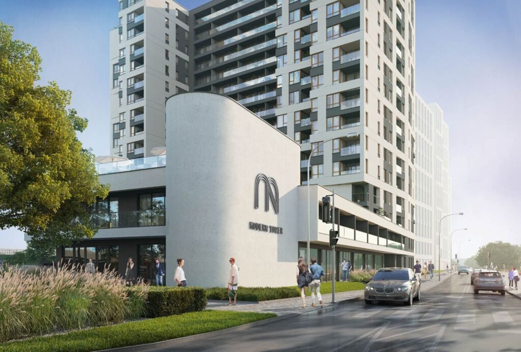 Wizualizacja - Modern Tower