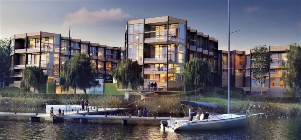 Wizualizacja - Portico Marina