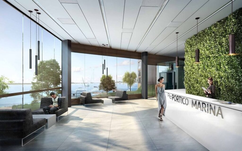 Wizualizacja - Portico Marina