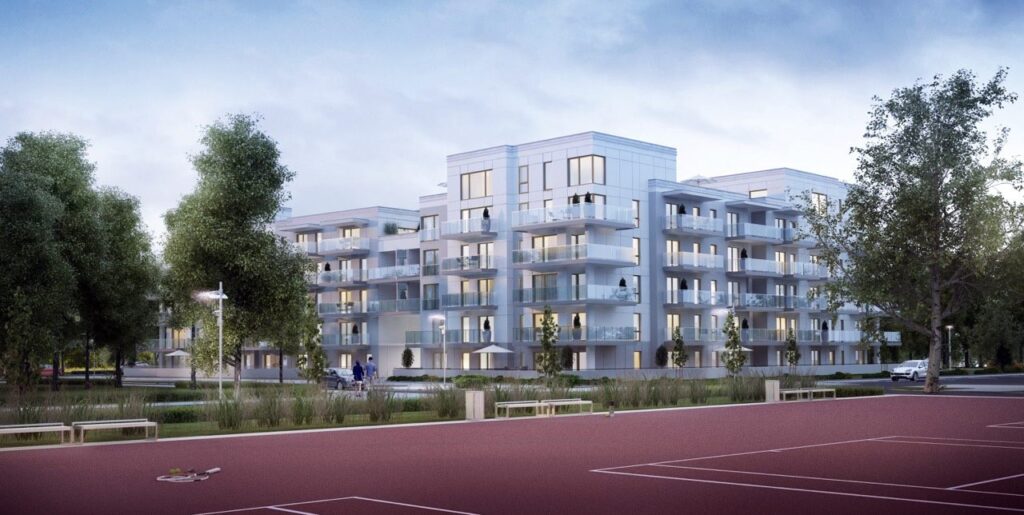 Wizualizacja - Apartamenty Marina