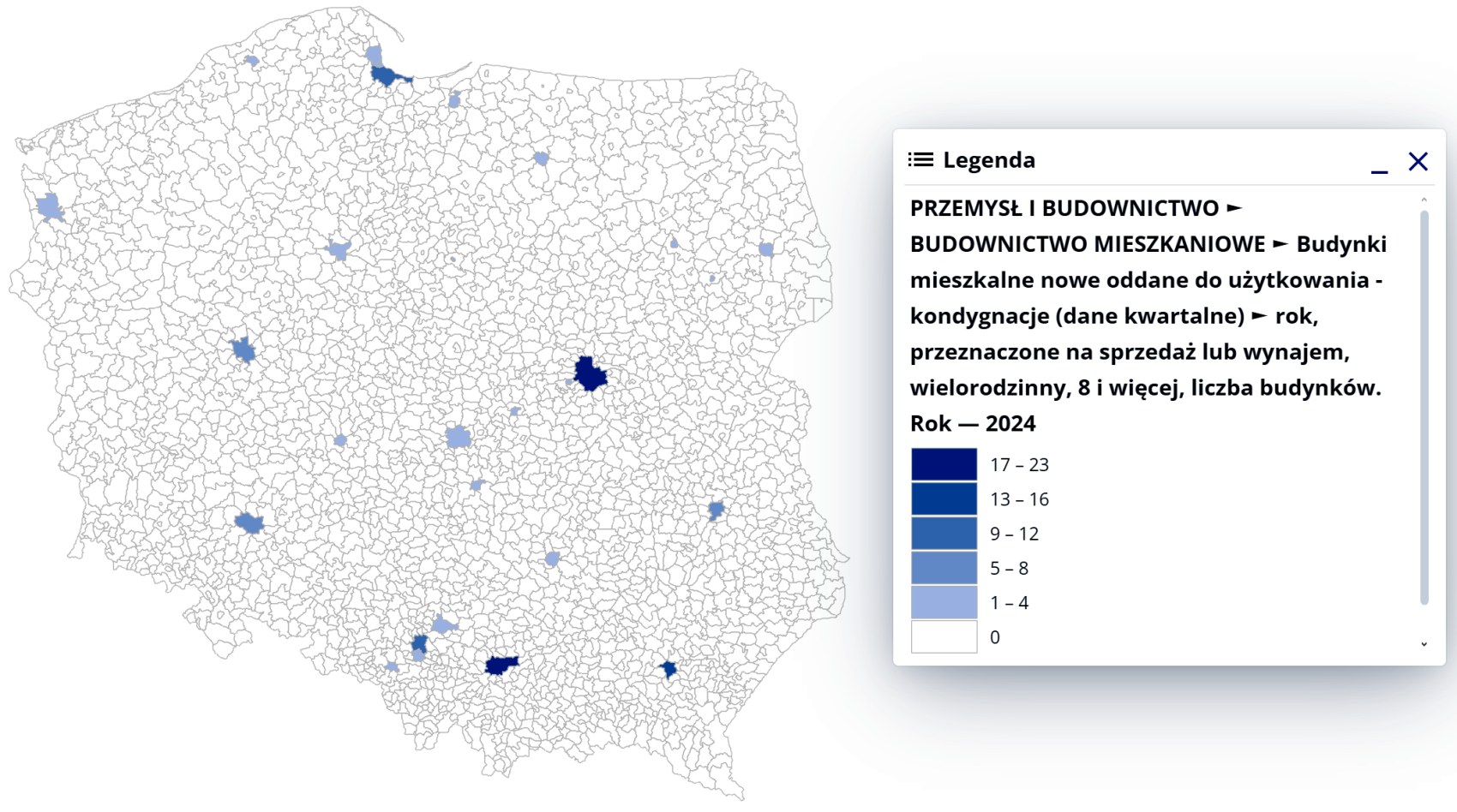 Mapa kondygnacje