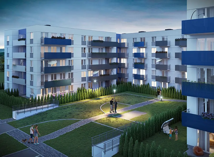 Wizualizacja - Murapol Osiedle Storczyków