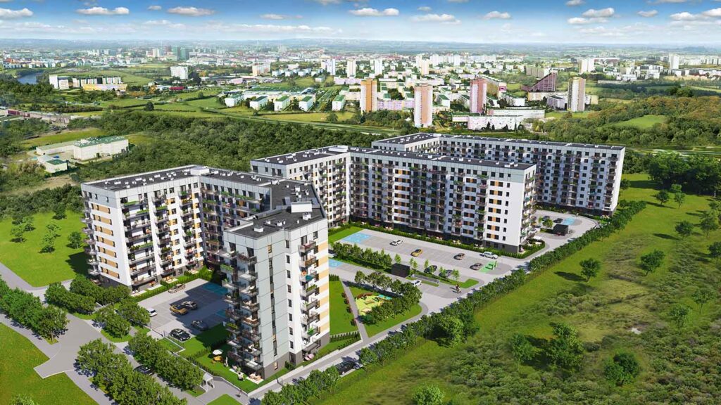 Wizualizacja - Murapol Osiedle Verde